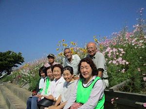 大津川に花と緑の会